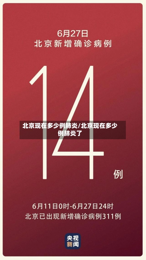 北京现在多少例肺炎/北京现在多少例肺炎了-第2张图片