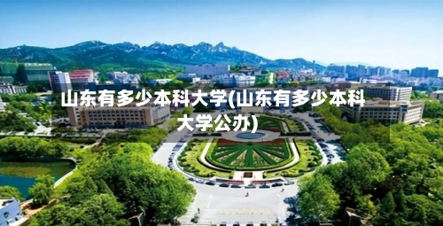 山东有多少本科大学(山东有多少本科大学公办)-第2张图片
