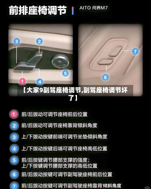 【大家9副驾座椅调节,副驾座椅调节坏了】-第3张图片
