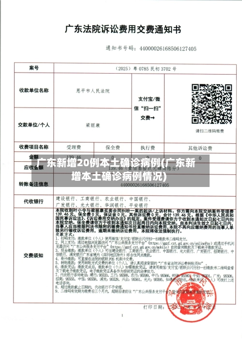 广东新增20例本土确诊病例(广东新增本土确诊病例情况)