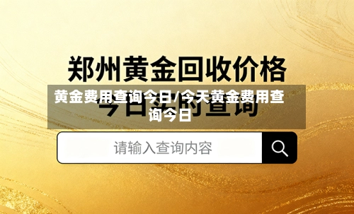 黄金费用查询今日/今天黄金费用查询今日-第2张图片