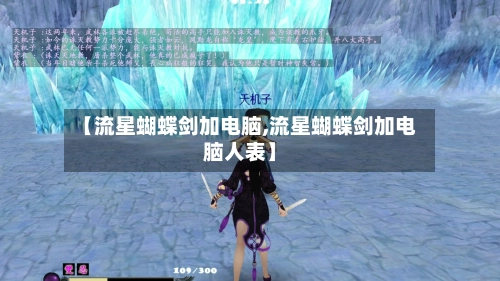 【流星蝴蝶剑加电脑,流星蝴蝶剑加电脑人表】