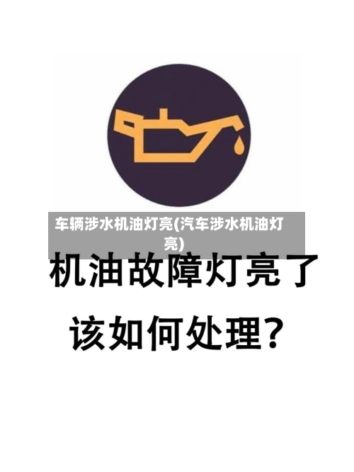 车辆涉水机油灯亮(汽车涉水机油灯亮)-第2张图片