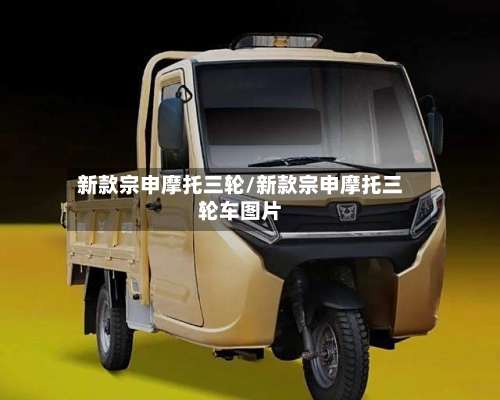 新款宗申摩托三轮/新款宗申摩托三轮车图片-第2张图片