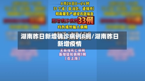 湖南昨日新增确诊病例8例/湖南昨日新增疫情