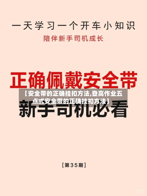 【安全带的正确挂扣方法,登高作业五点式安全带的正确挂扣方法】-第3张图片