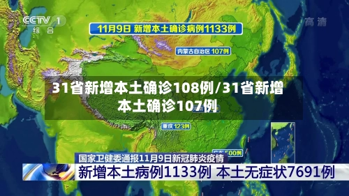 31省新增本土确诊108例/31省新增本土确诊107例