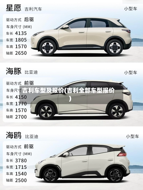 吉利车型及报价(吉利全部车型报价)-第2张图片