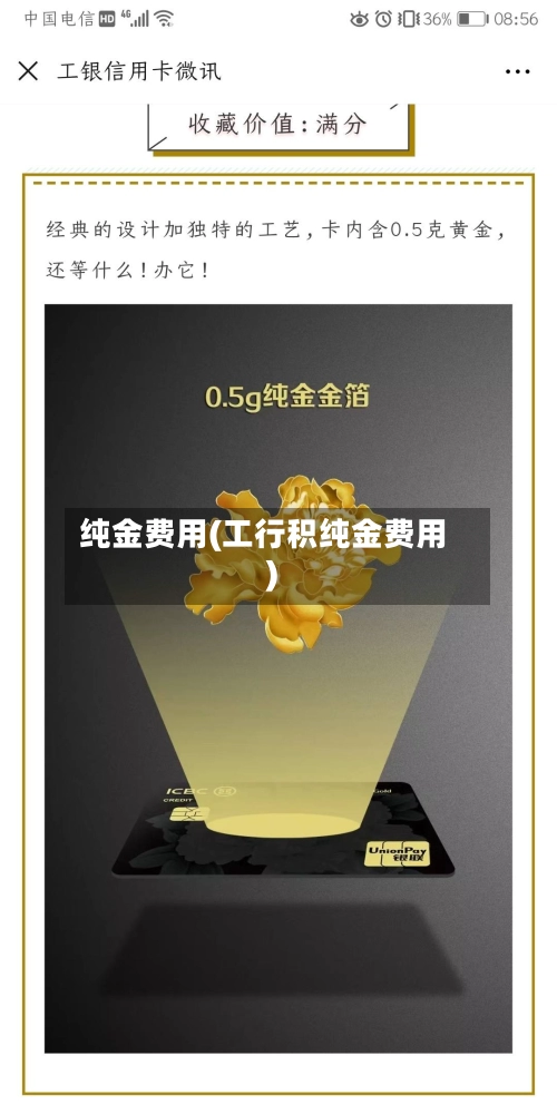 纯金费用(工行积纯金费用)-第2张图片