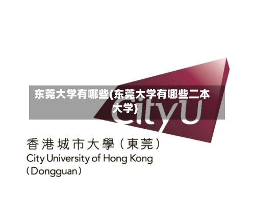 东莞大学有哪些(东莞大学有哪些二本大学)-第3张图片