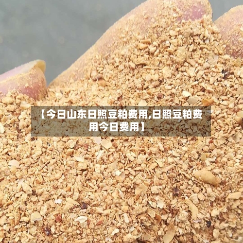 【今日山东日照豆粕费用,日照豆粕费用今日费用】