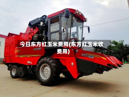 今日东方红玉米费用(东方红玉米收费用)