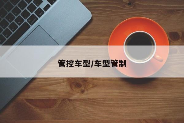 管控车型/车型管制